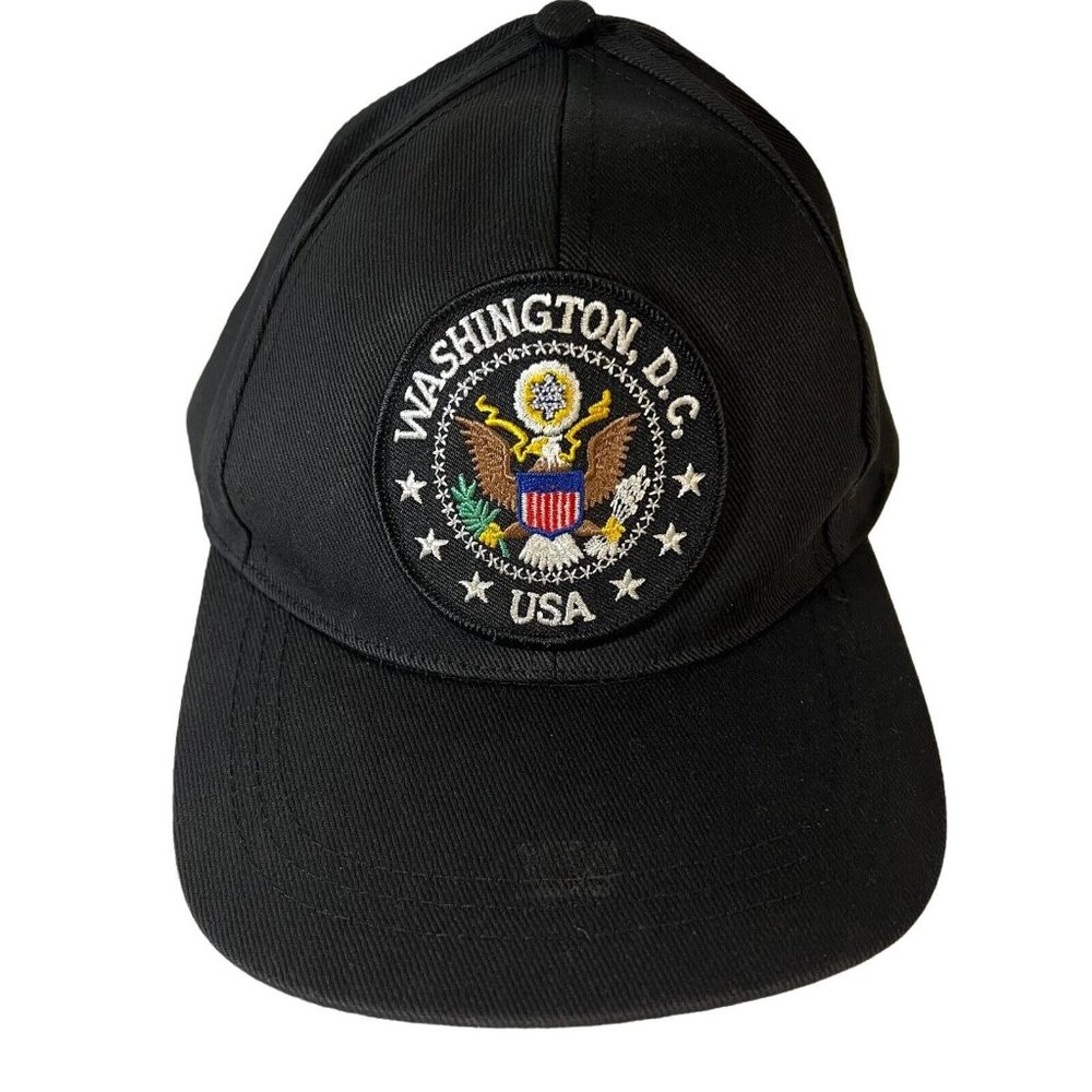 Washington DC USA Embroidered Ball Cap Hat Adjustable